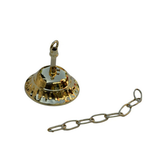 LAMPE LAITON AVEC 3 ABAT-JOUR LAITON