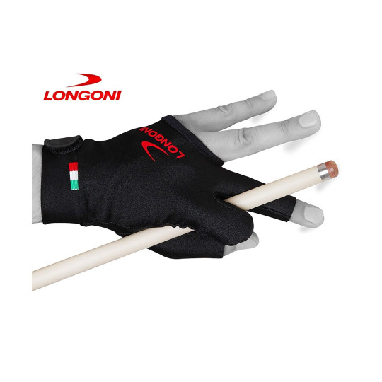 LONGONI BLACK FIRE GANT DE BILLARD