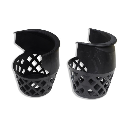 SAC DE PISCINE AVEC FILET PLASTIQUE NOIR - BAS