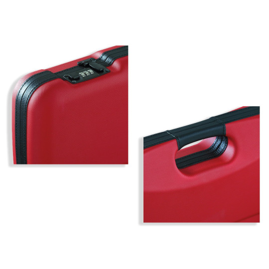 LONGONI VALISE ABS ROUGE 2 X 4