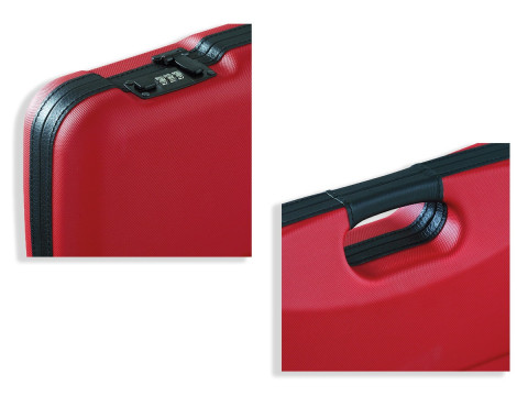 LONGONI VALISE ABS ROUGE 2 X 4