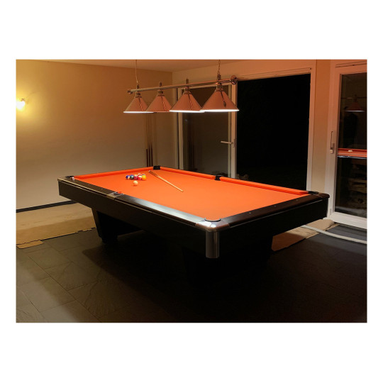DRAP DE BILLARD SIMONIS 760 DE COULEUR ORANGE