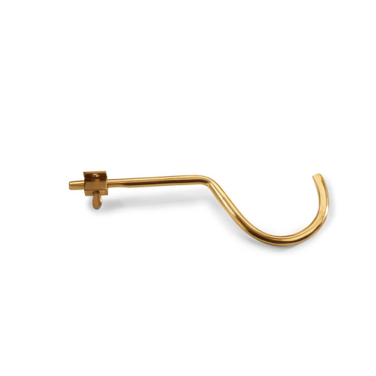 CROCHET EN LAITON SLIDE