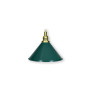 LAMPE DE BILLARD LAITON/VERT