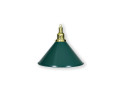 BILLARD LAMPE MESSING/GRÜN