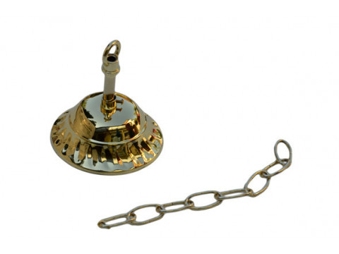 BILLARD LAMPE MESSING/GRÜN