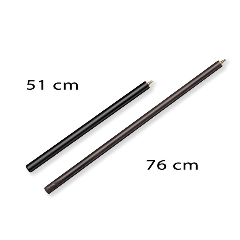 Verlängerungen aus Holz zu PERADON Queues. Fixe Länge 51 oder 76 cm.
