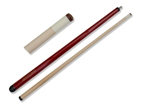 Queue de billard ARTEMIS pour enfants - longueur 125 cm - rouge