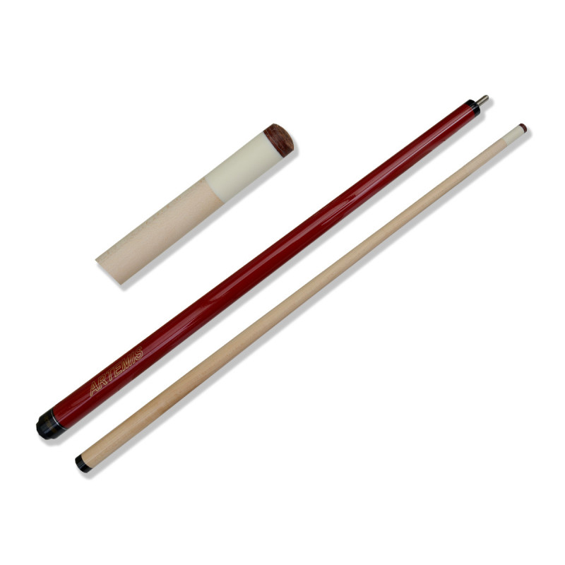 Pool Queue mit 13 mm Klebleder. Länge 125 cm. Ideal für Kinder oder bei engen Platz Verhältnissen.