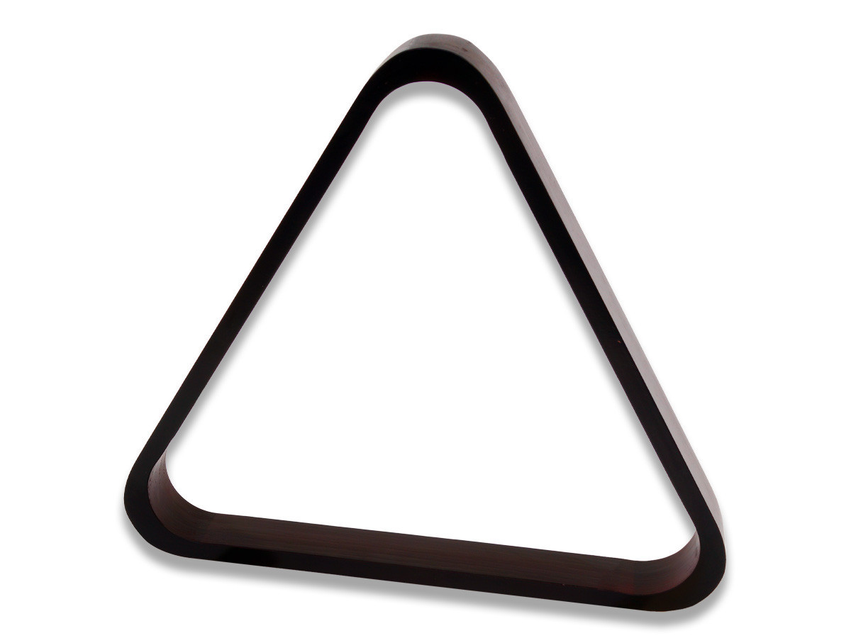 TRIANGLE 52.4 mm SNOOKER BOIS, MAHAGONI