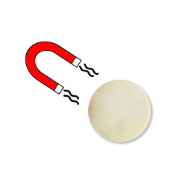 ARAMITH MAGNET SPIELBALL WEISS 57.2 MM