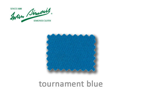 BILLARDTUCH SIMONIS 860 IN DER FARBE TOURNAMENT BLUE