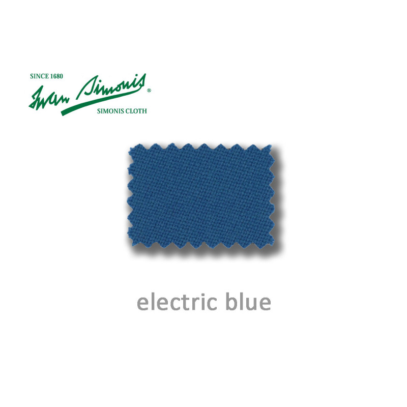 Simonis electric blue (hellblau).