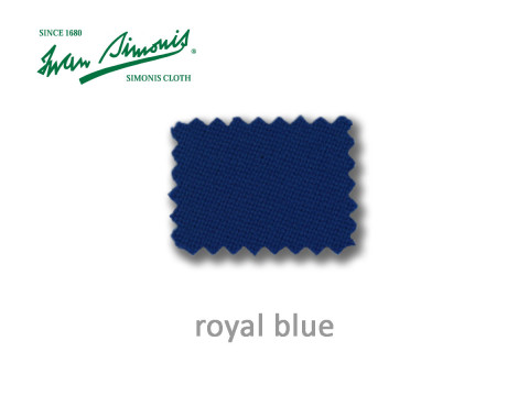 SIMONIS 920 BILLARDTUCH FARBE ROYAL BLUE (KÖNIGSBLAU)