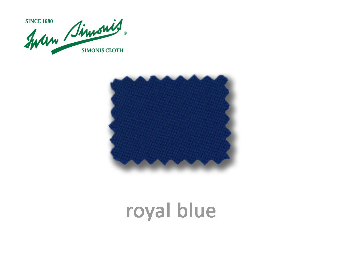 SIMONIS 920 DRAP DE BILLARD COULEUR ROYAL BLUE SIMONIS 920 DRAP DE BILLARD COULEUR ROYAL BLUE