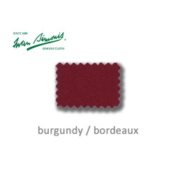 SIMONIS 760 BURGUNDY 195 cm