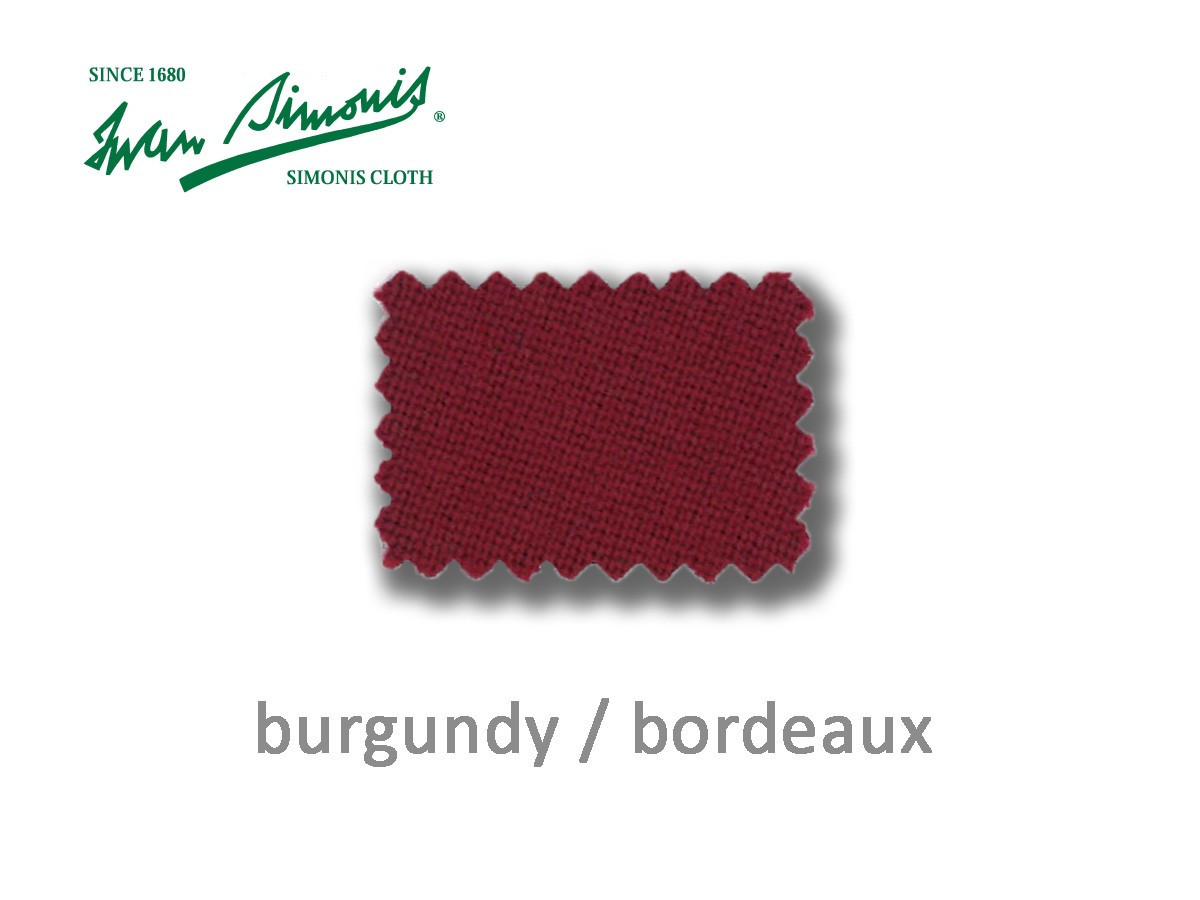 SIMONIS 760 BURGUNDY 195 cm SIMONIS 760 BURGUNDY 195 cm