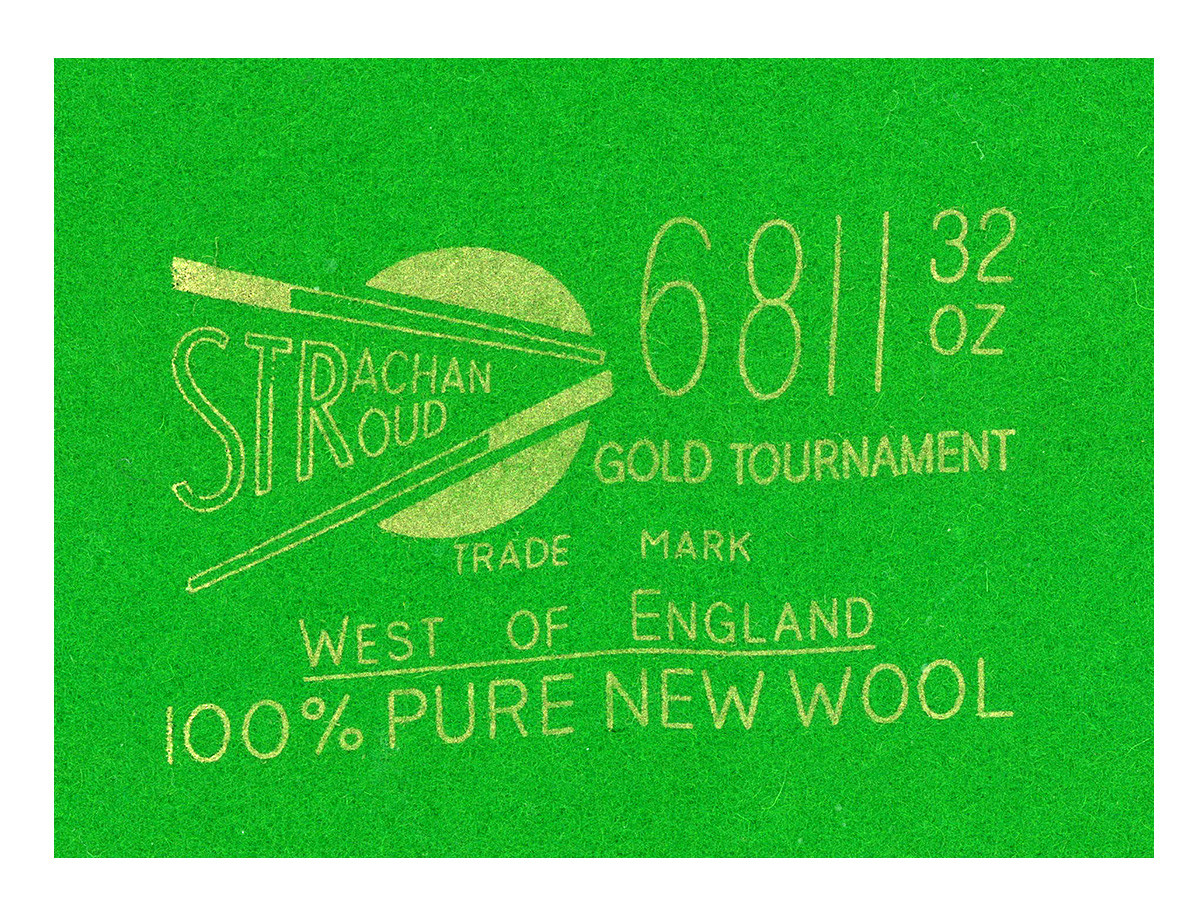 SNOOKERTUCH STRACHAN 6811 TOURNAMENT 32 oz. SNOOKERTUCH STRACHAN 6811 TOURNAMENT 32 oz.