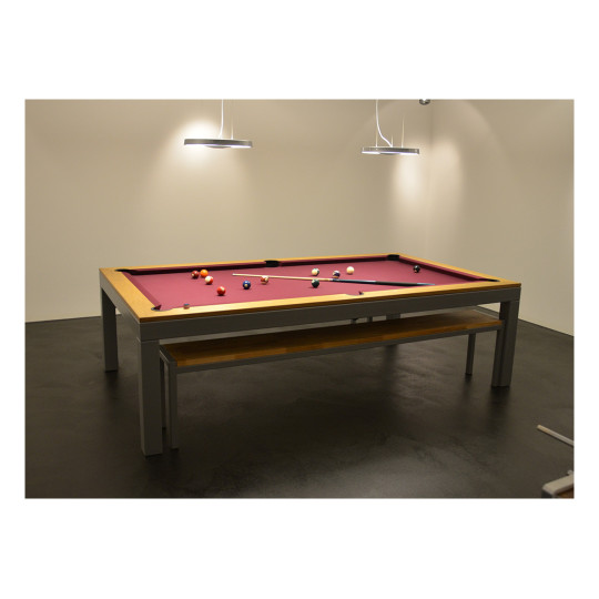 BILLARDTUCH SIMONIS 760 IN DER FARBE WINE (WEINROT)