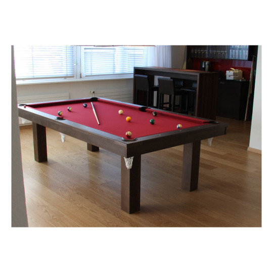 SIMONIS 760 BURGUNDY 195 cm