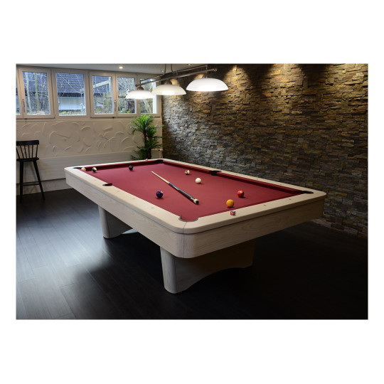 SIMONIS 760 BURGUNDY 195 cm