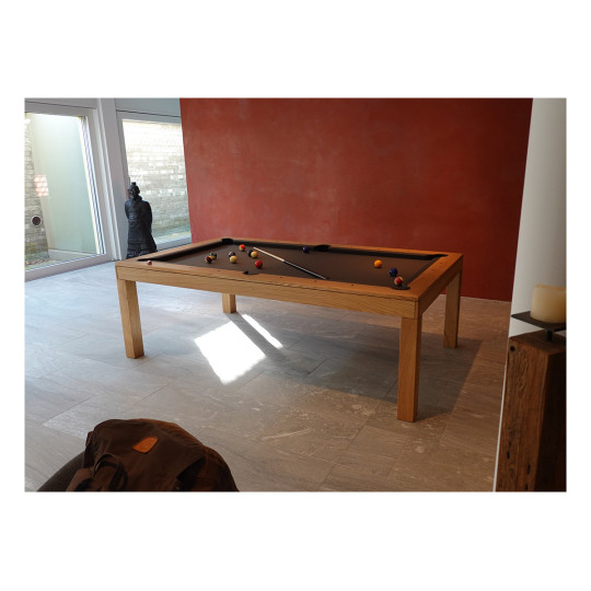Billardtuch Farbe Olive - Billardtisch AGATA Sport 64 Swissbillard.