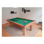 DRAP DE BILLARD SIMONIS 76O DE COULEUR JAUNE-VERT