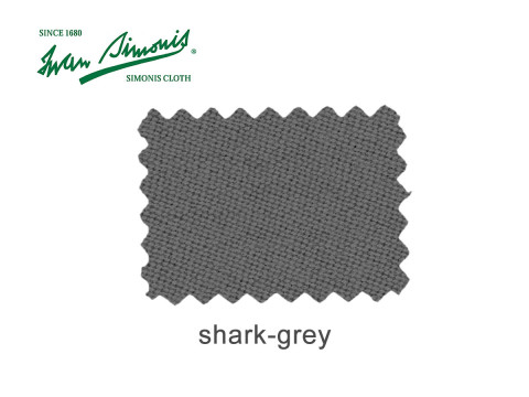BILLARDTUCH SIMONIS 860 IN DER FARBE SHARK GREY  BLUE