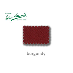 DRAP DE BILLARD POUR CARAMBOLE 300 R - COULEUR BOURGOGNE (BORDEAUX)