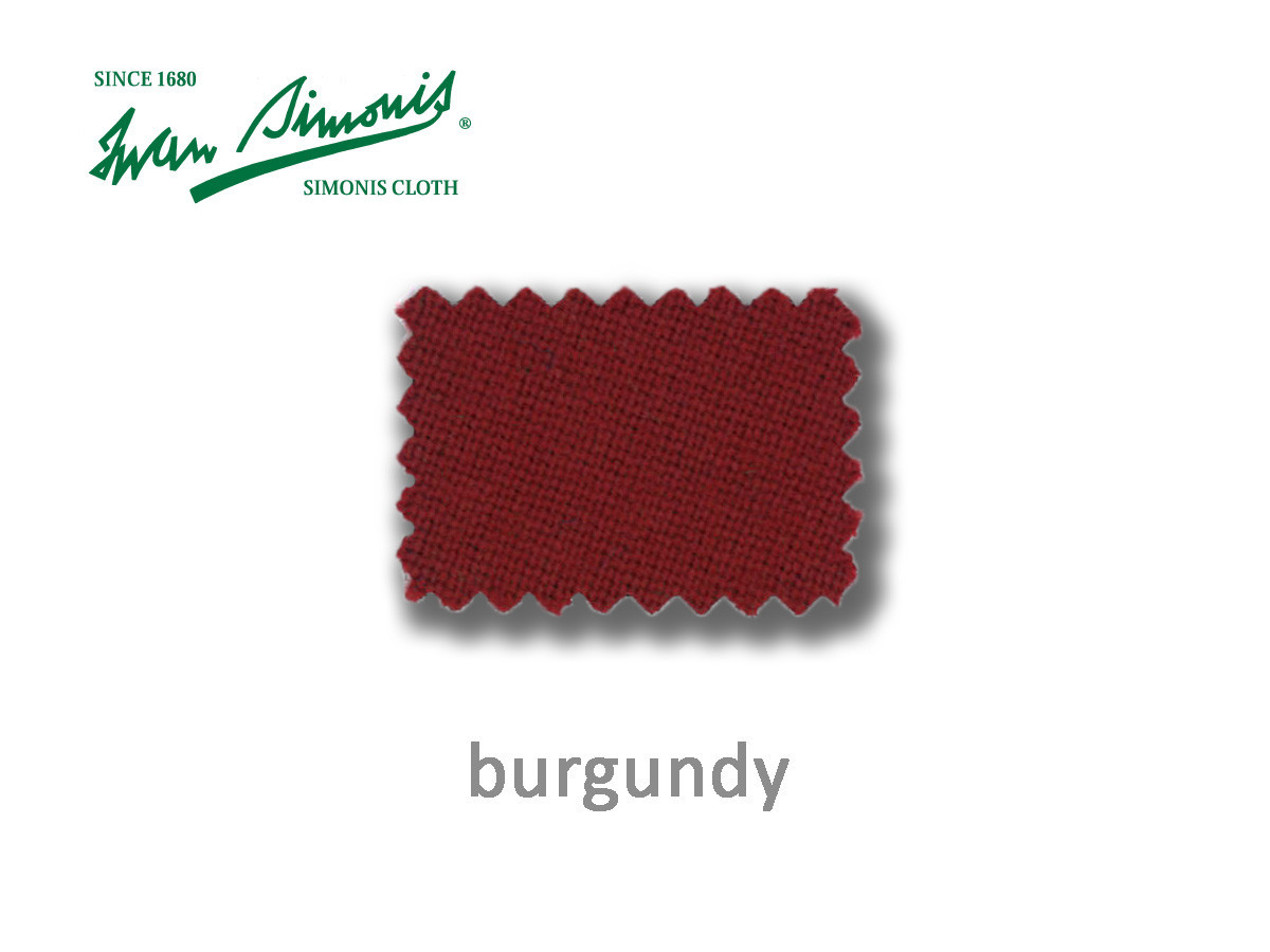 DRAP DE BILLARD POUR CARAMBOLE 300 R - COULEUR BOURGOGNE (BORDEAUX) DRAP DE BILLARD POUR CARAMBOLE 300 R - COULEUR BOURGOGNE (BORDEAUX)