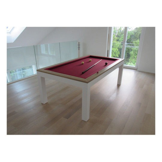 BILLARDTUCH FÜR CARAMBOLE 300 R - FARBE BURGUNDY (BORDEAUX)