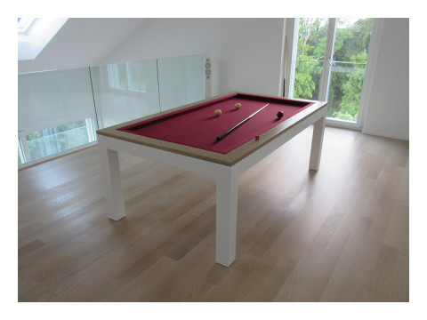 DRAP DE BILLARD POUR CARAMBOLE 300 R - COULEUR BOURGOGNE (BORDEAUX)