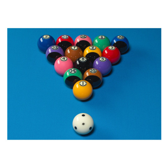 ARAMITH BLACK Tournament Pool Kugeln. Made in Belgien.