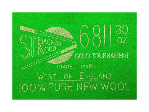 TAPIS BILLARD SNOOKER STRACHAN 6811 TOURNAMENT 30 oz.