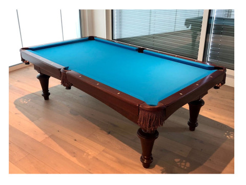 Pool Billardtisch CASTEL 8' - Made in Switzerland and Italy