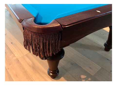 Pool Billardtisch CASTEL 8' - Made in Switzerland and Italy