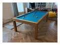 CARAMBOLE TISCH AGATA 1/4 MATCH (107 x 214 cm) EICHE MASSIV