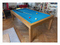 CARAMBOLE TISCH AGATA 1/4 MATCH (107 x 214 cm) EICHE MASSIV