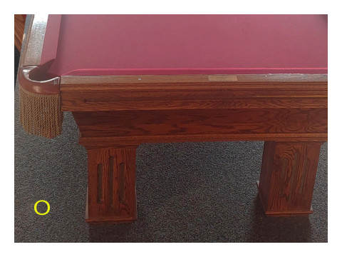 Billard américain d'occasion  OLHAUSEN (USA) - Taille 8'+ (117 x 234 cm)