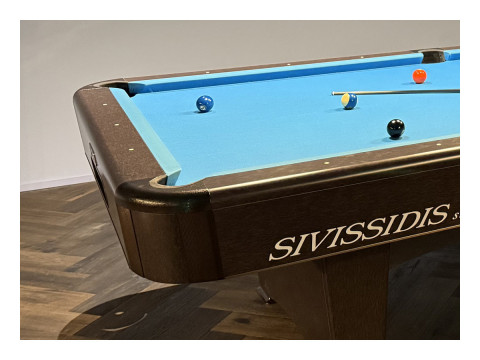 Occasion billard américain SIVISSIDIS (GR) - Taille 9' (127 x 254 cm)