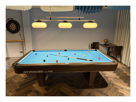 Occasion billard américain SIVISSIDIS (GR) - Taille 9' (127 x 254 cm)