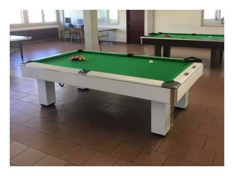 Pooltisch GANDY Sportsman weiss
