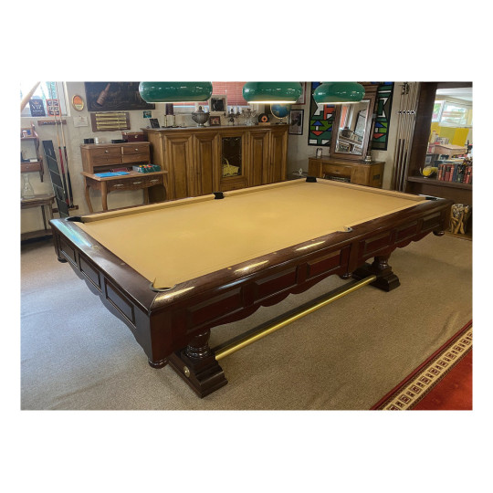 Billardtisch mit Tuch Simonis Farbe Camel