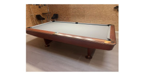 OCCASION POOL BILLARDTISCH DYNAMIC II 9' BRAUN