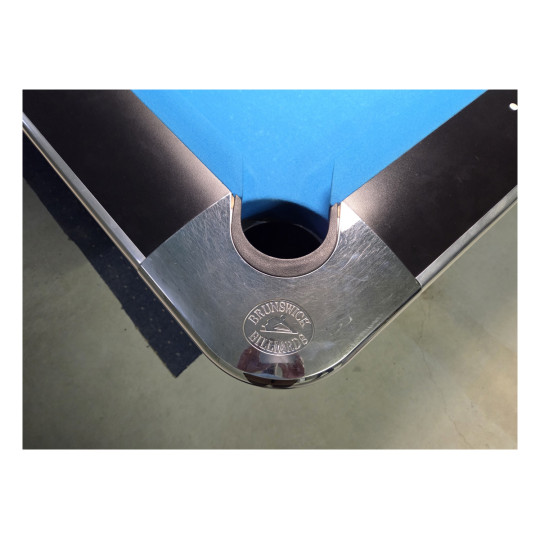 TABLE DE BILLARD D'OCCASION POOL BRUNSWICK GOLD CROWN IV 9' NOIR