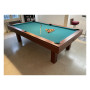 TABLE DE BILLARD D'OCCASION POOL LAFUGE ARCADE 8'+ EN PALISSANDRE