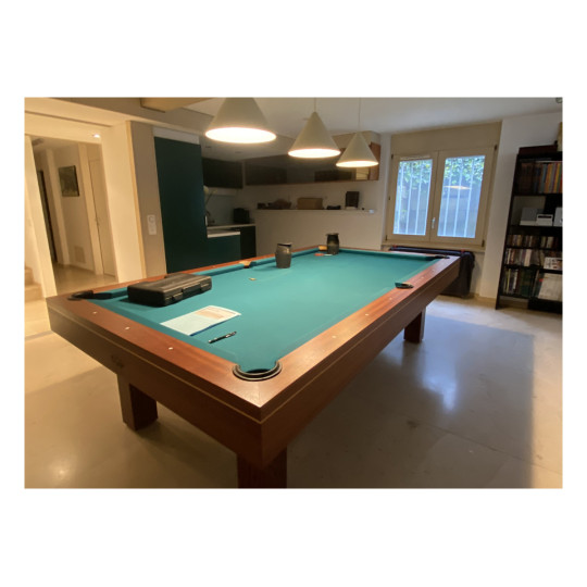 GEBRAUCHTER POOL-BILLARDTISCH LAFUGE ARCADE 8'+ AUS PALISANDER