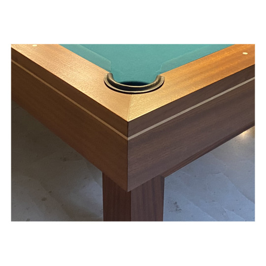 TABLE DE BILLARD D'OCCASION POOL LAFUGE ARCADE 8'+ EN PALISSANDRE