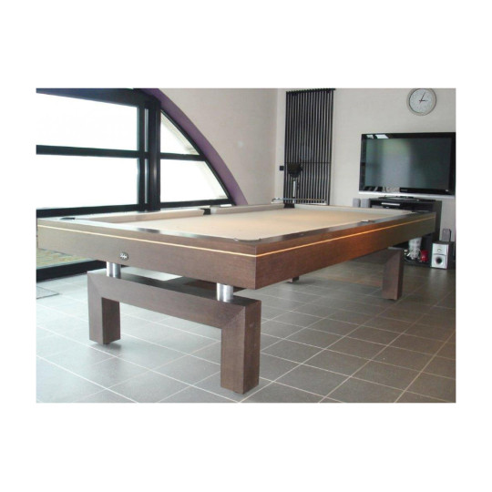 GEBRAUCHTER POOL-BILLARDTISCH LAFUGE ARCADE 8'+ AUS PALISANDER