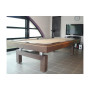 GEBRAUCHTER POOL-BILLARDTISCH LAFUGE ARCADE 8'+ AUS PALISANDER